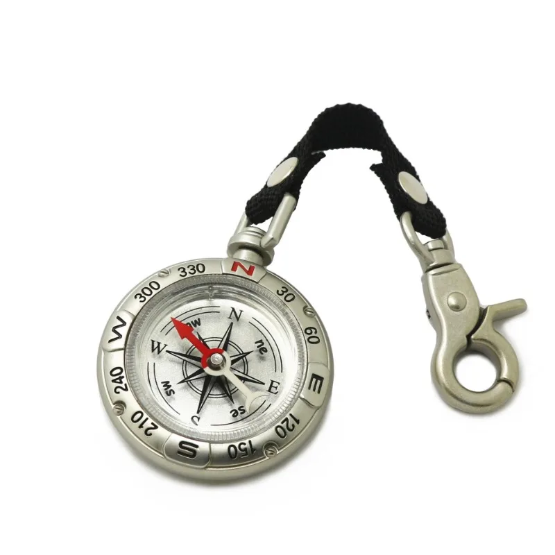 Compass Keychain Mini - Kompas Mini GEFENSI Dengan Gantungan Kunci