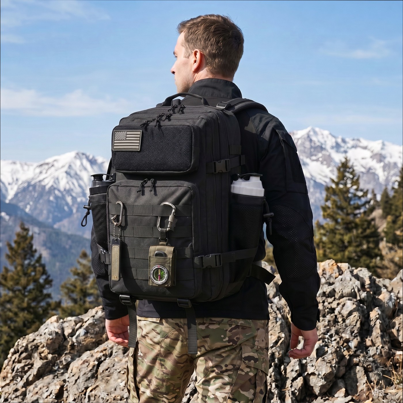 Appendix Carry Edc - Ransel Pancing Taktis Kapasitas Besar 45L