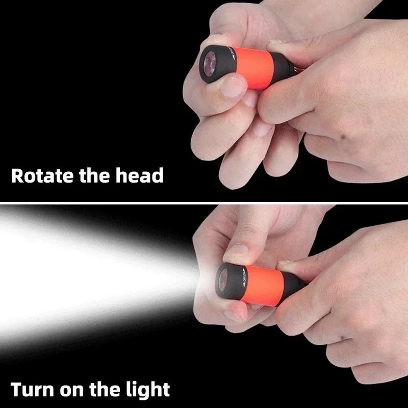 Senter LED Multifungsi Isi Ula - Keychain Flashlight ulasan dan harga