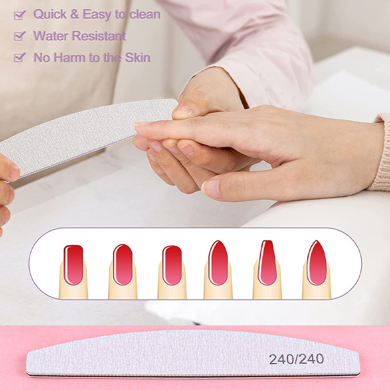 5/10 Buah Alat Perawatan Manik - Nail File Titanium ulasan dan harga