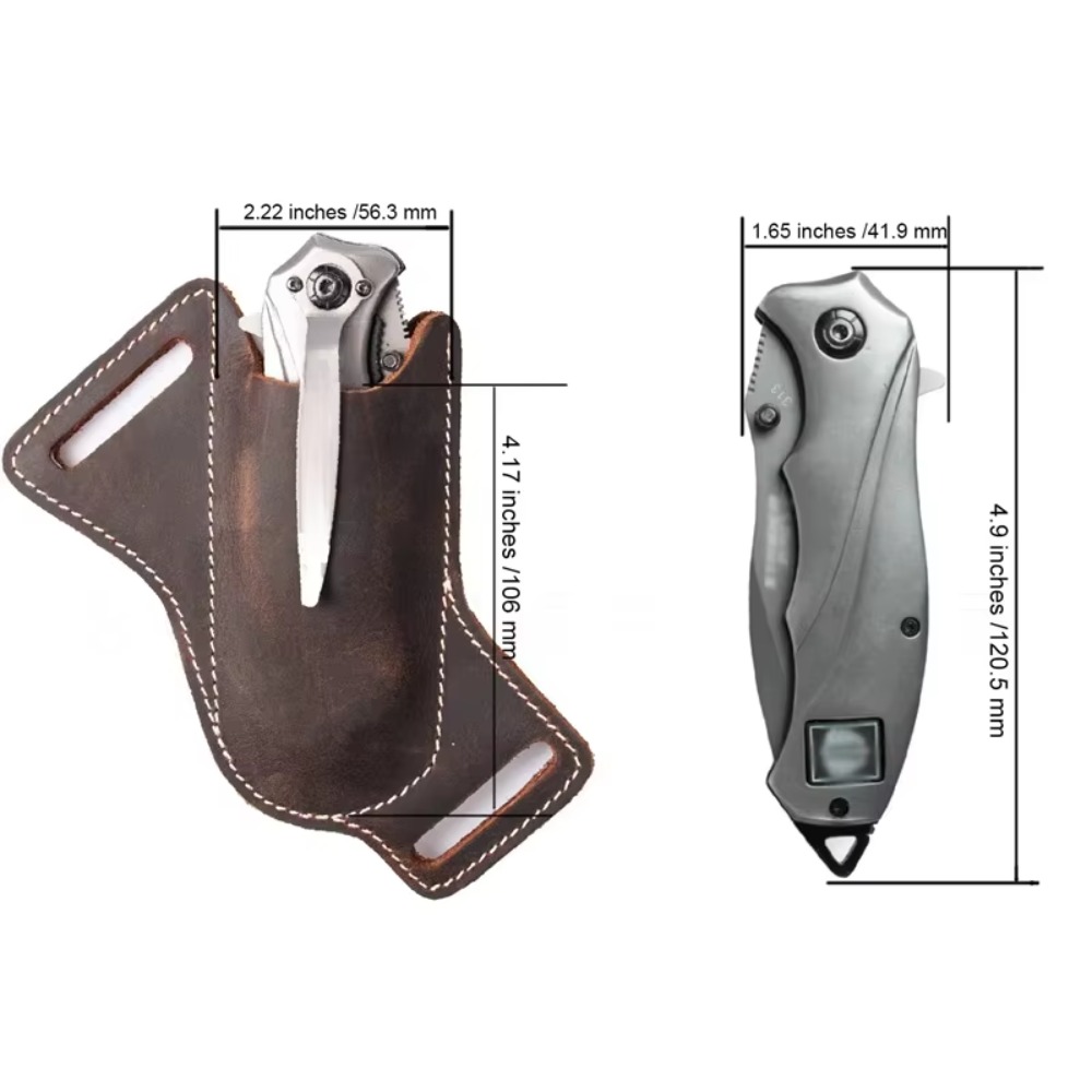 Tempat Klip Sabuk EDC Selubung - Edc Carry Belt Leather ulasan dan harga