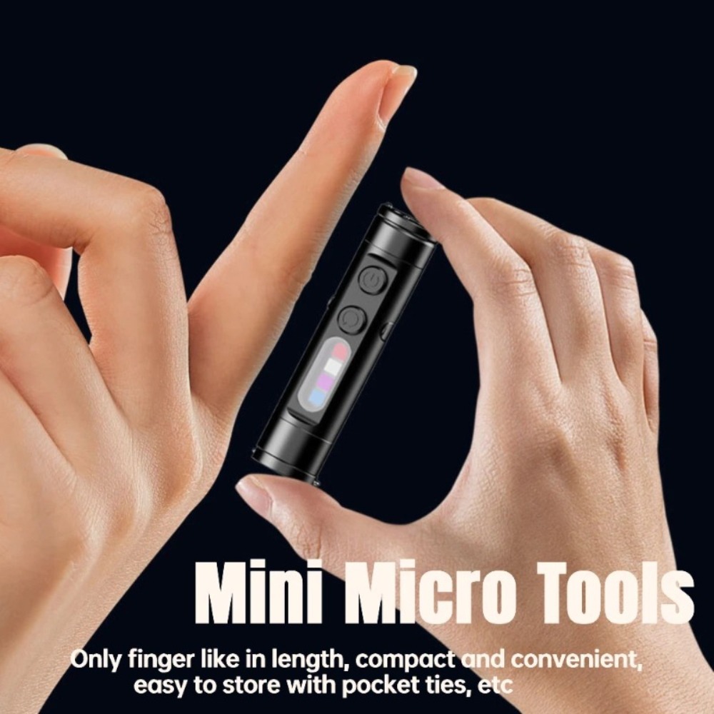 Senter Mini Outdoor Tipe C LED - Keychain Flashlight ulasan dan harga