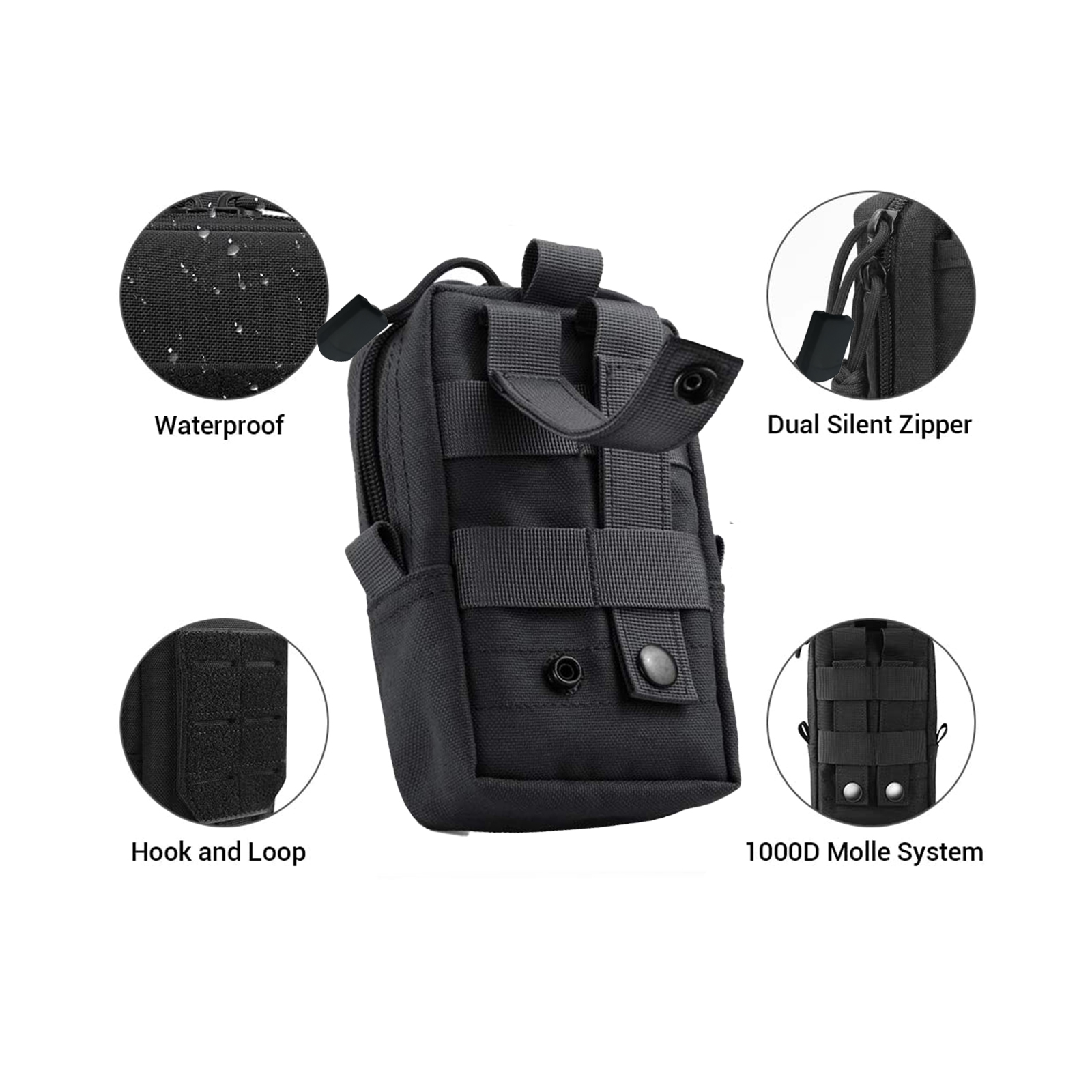 Tas pinggang kantong Molle Tak - Edc Deep Carry ulasan dan harga