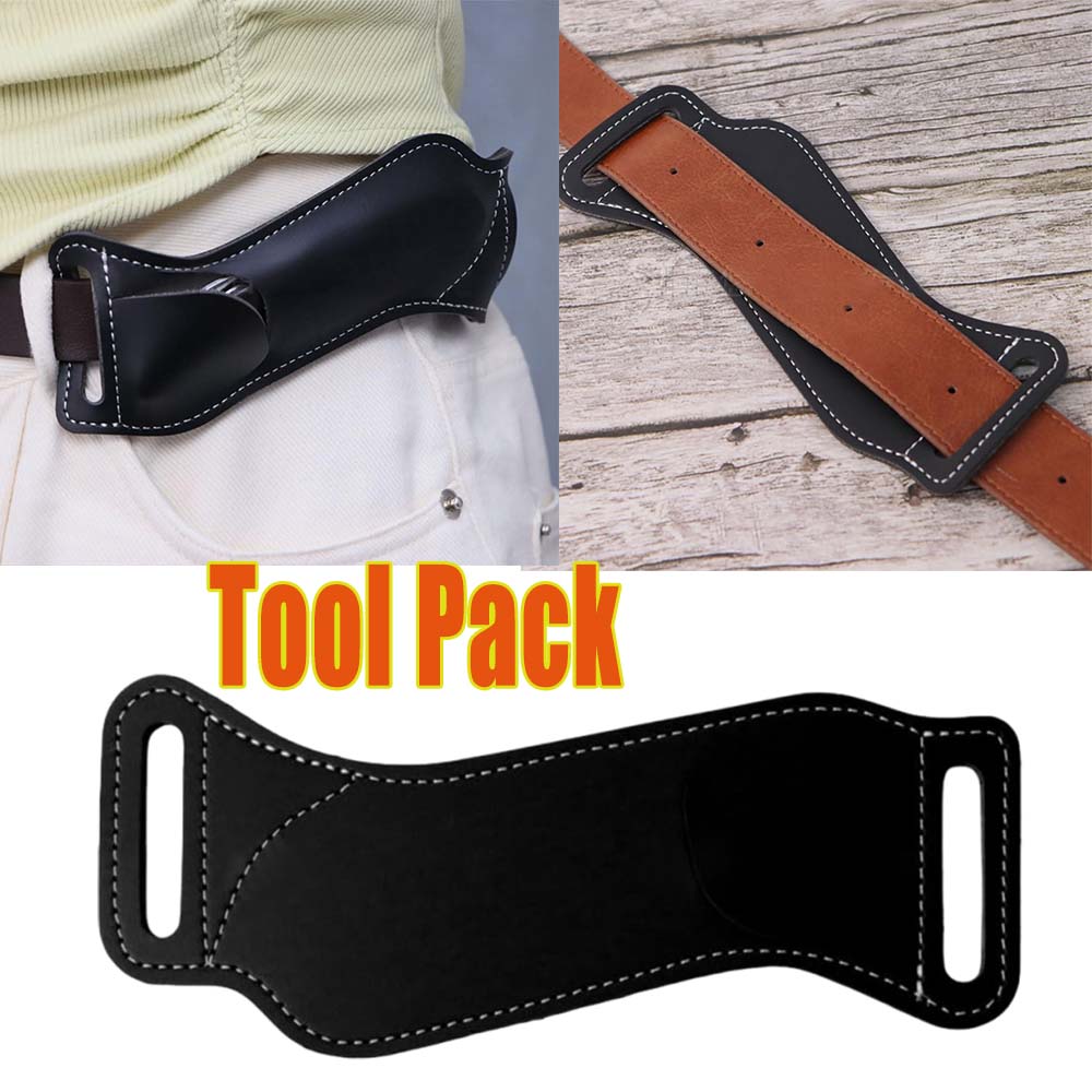 Sarung Pisau Lipat 5 Inci, Kan - Edc Carry Belt Leather ulasan dan harga