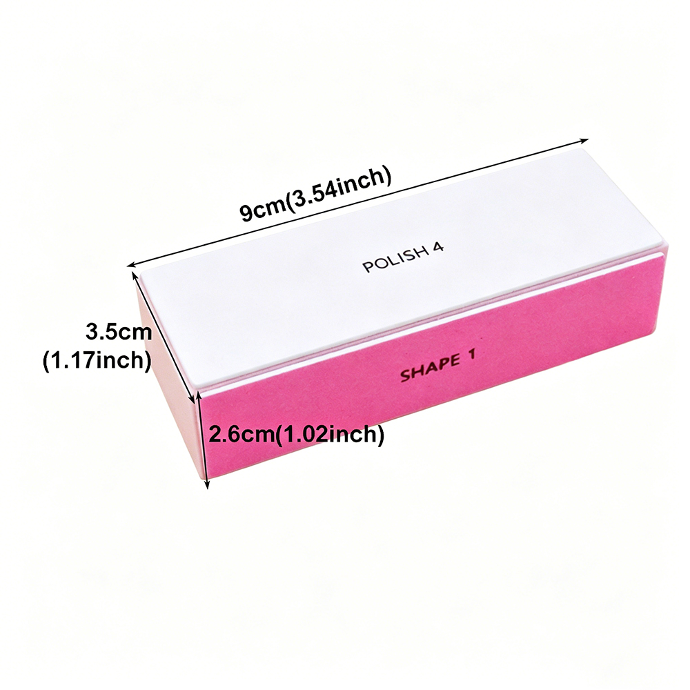 20/50 Buah Blok Pemoles Kuku 1 - Nail File Titanium ulasan dan harga