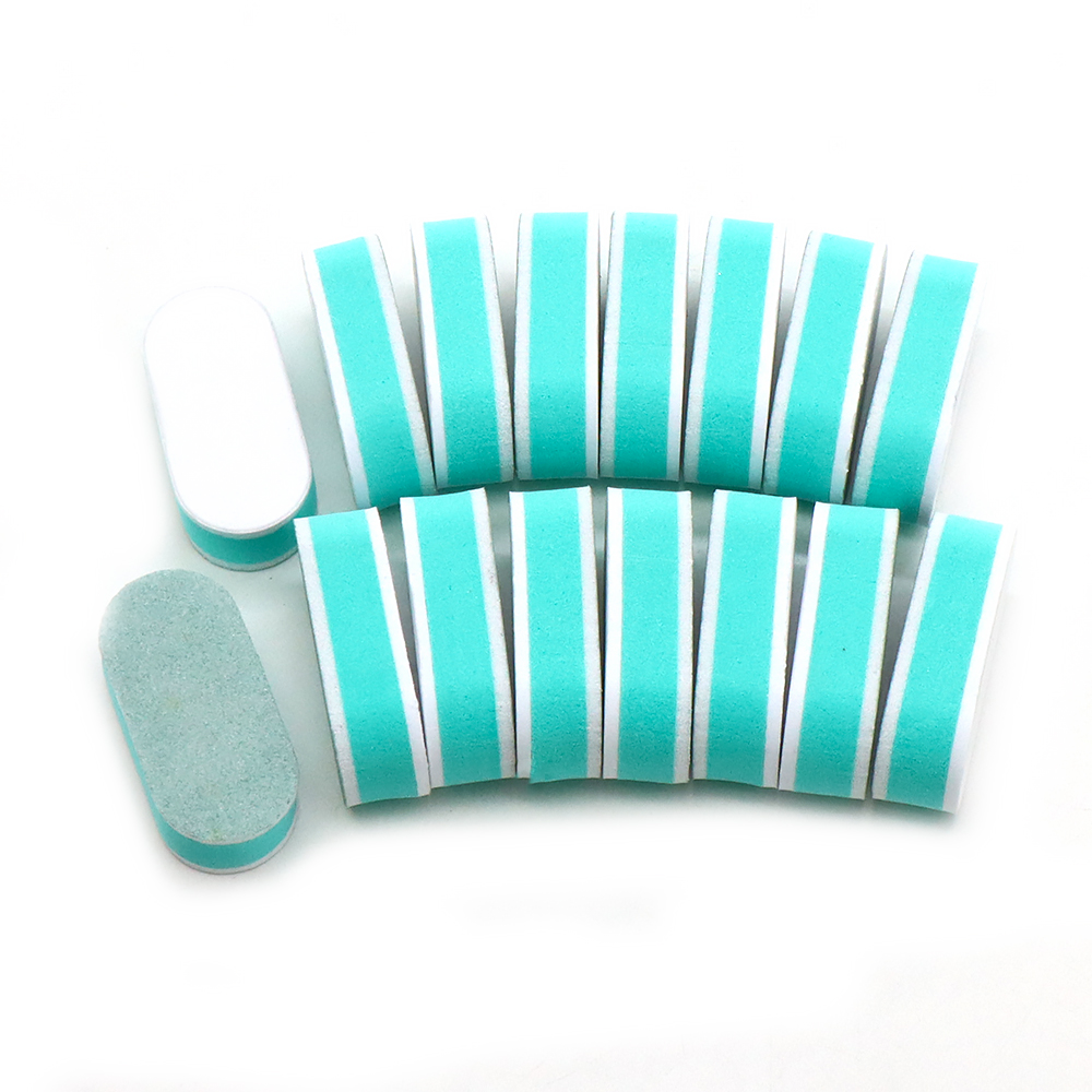 10/60/120 pcs Mini Nail Buffer - Nail File Titanium ulasan dan harga