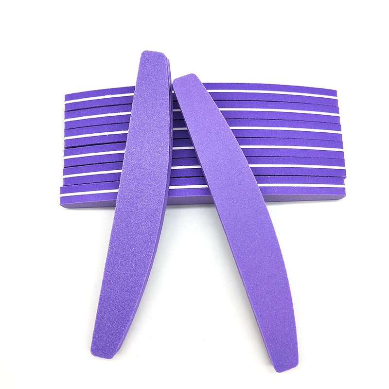 5Pcs Kikir Kuku Dua Sisi, Spon - Nail File Titanium ulasan dan harga