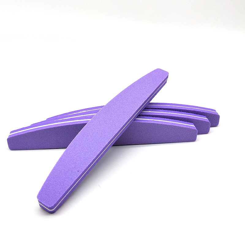 5Pcs Kikir Kuku Dua Sisi, Spon - Nail File Titanium ulasan dan harga