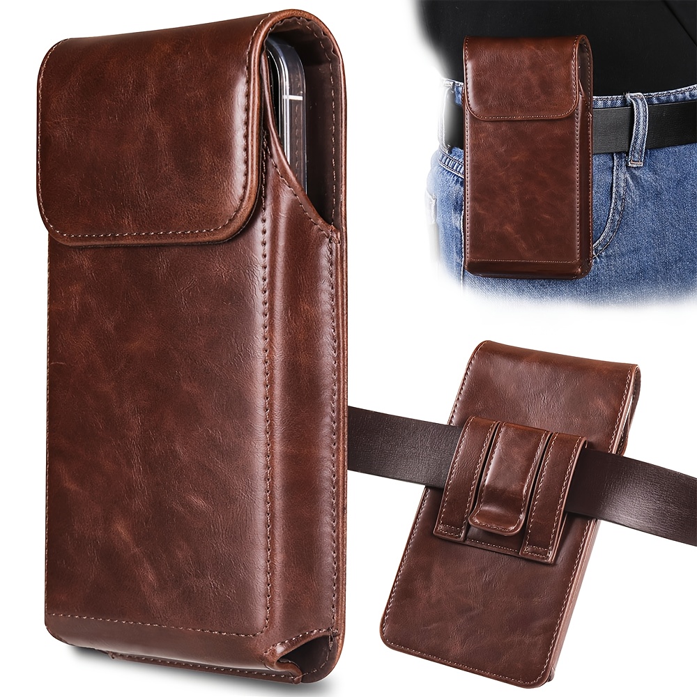 Dompet Ponsel Kulit Imitasi Pr - Edc Carry Belt Leather ulasan dan harga