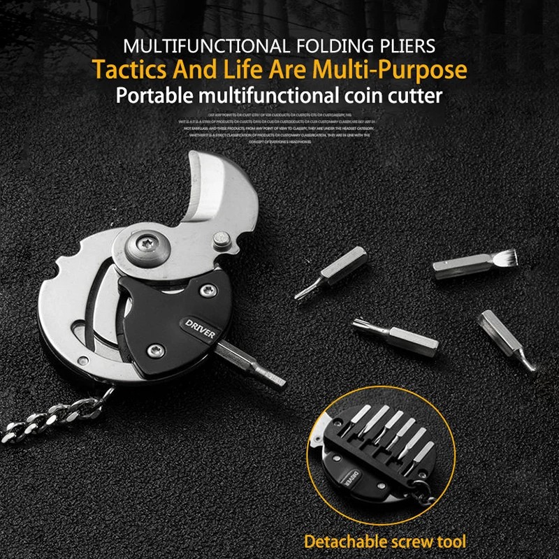 Alat Gantungan Kunci Lipat Mul - Edc Carry Coins ulasan dan harga