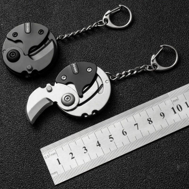 Alat Gantungan Kunci Lipat Mul - Edc Carry Coins ulasan dan harga