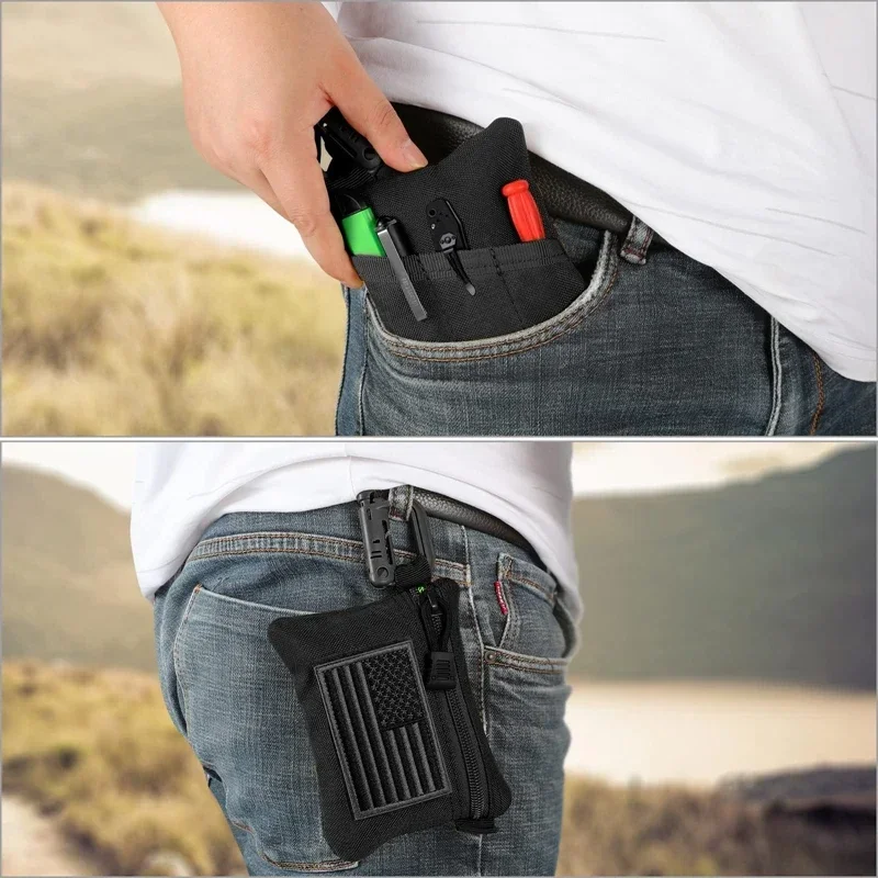 Tas EDC Taktis, Tas Mini Organ - Edc Carry Coins ulasan dan harga
