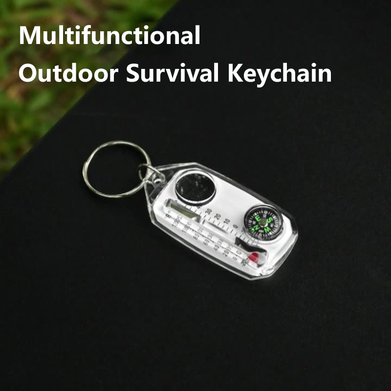 Peralatan Luar Ruangan Kompas  - Compass Keychain Mini ulasan dan harga