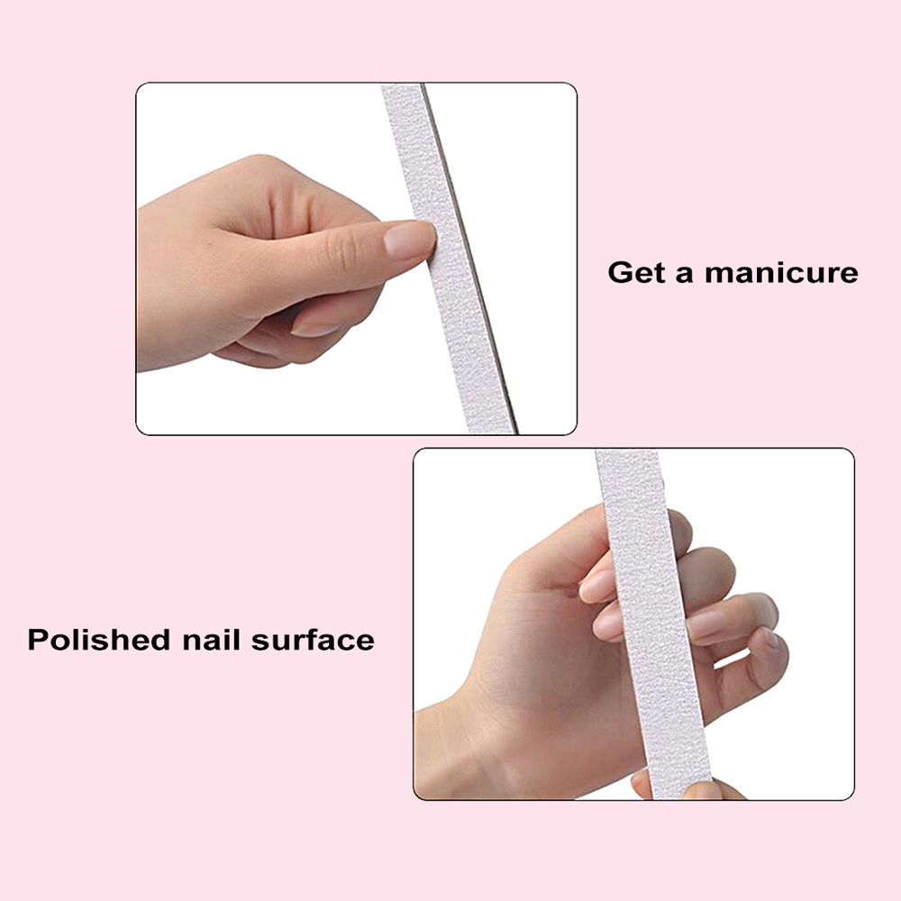 Amplas kuku 50 buah/100 buah b - Nail File Titanium ulasan dan harga