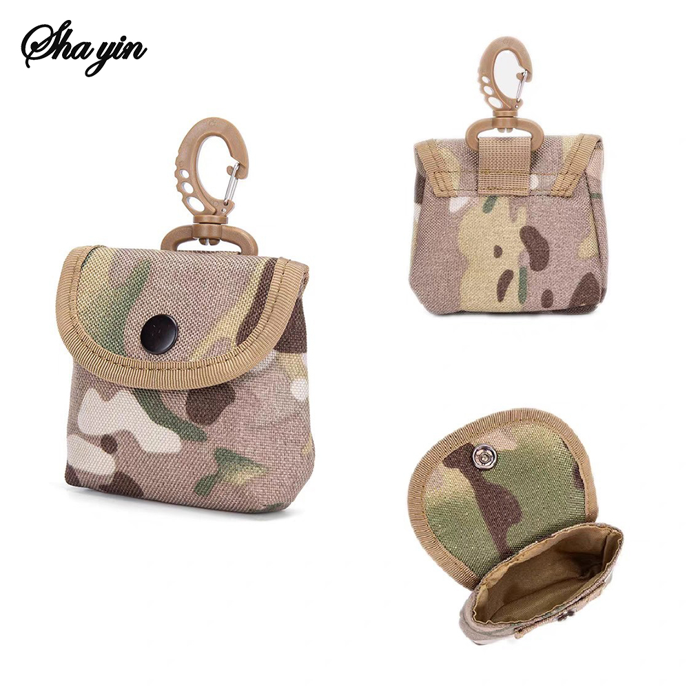 Tas Gantungan Kunci Kain Oxfor - Edc Carry Coins ulasan dan harga