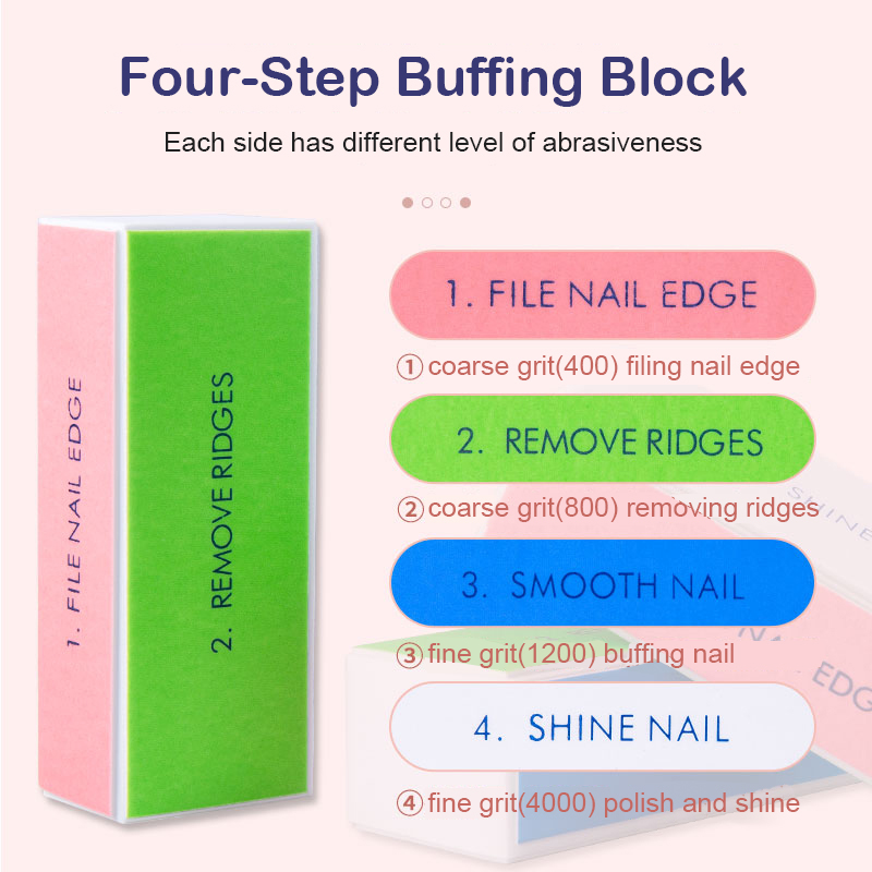 5/10 buah blok penyangga kuku  - Nail File Titanium ulasan dan harga