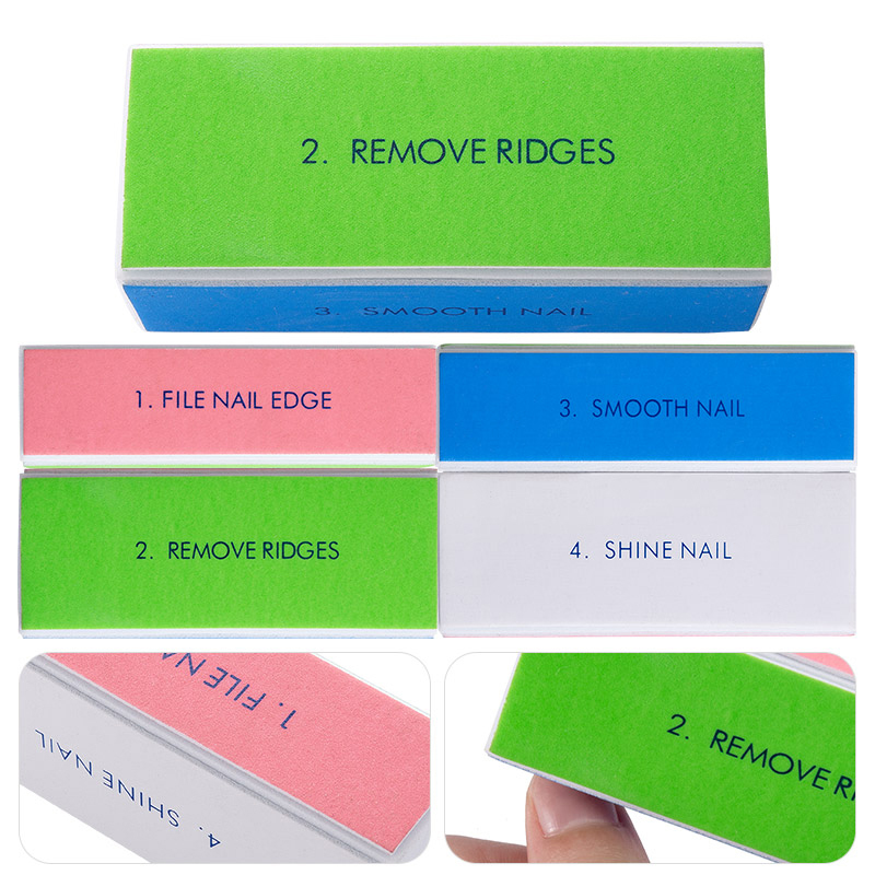 5/10 buah blok penyangga kuku  - Nail File Titanium ulasan dan harga