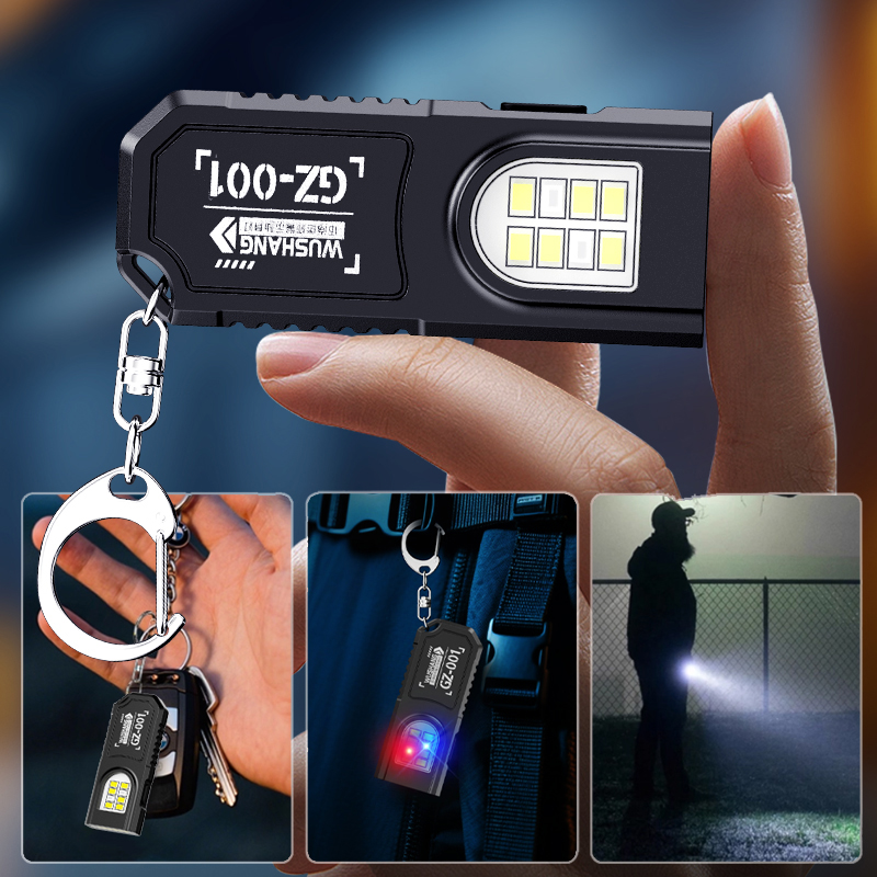 Senter LED COB Portabel dengan - Keychain Flashlight ulasan dan harga