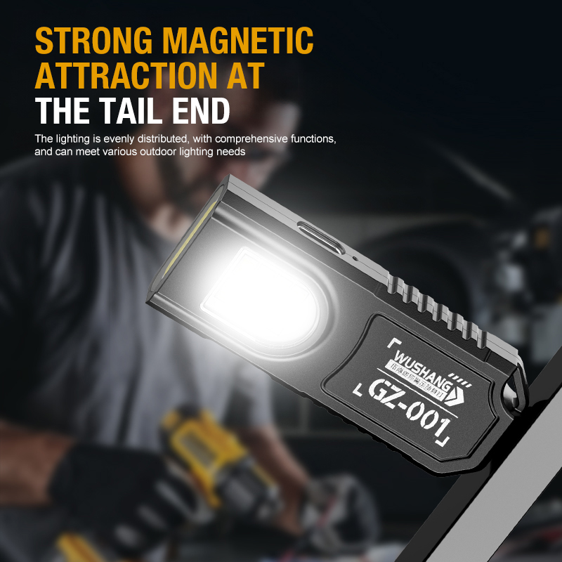 Senter LED COB Portabel dengan - Keychain Flashlight ulasan dan harga