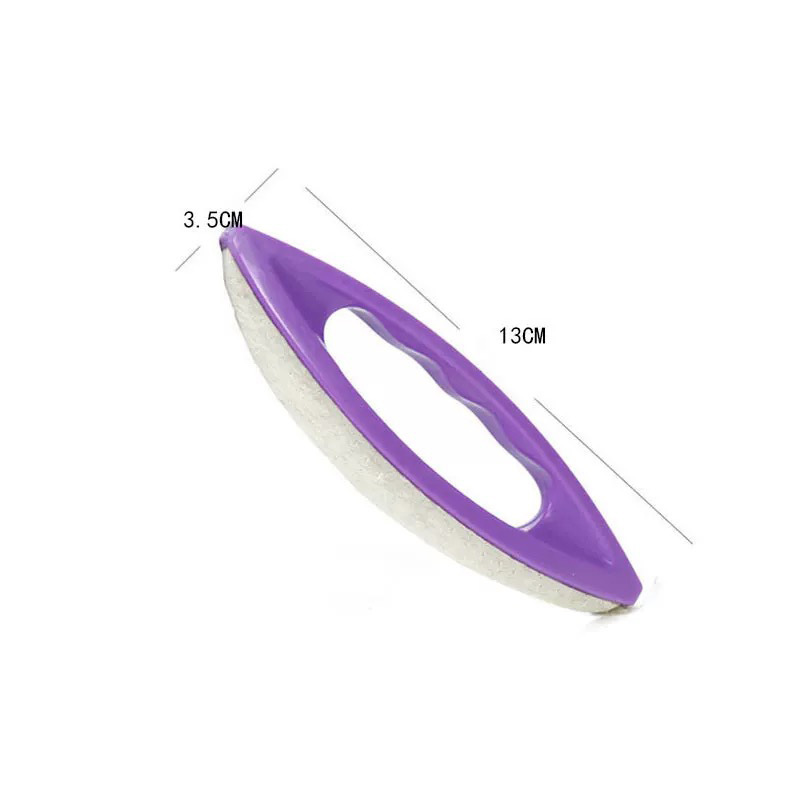Kuas Kuku Kulit Domba Ungu Ter - Nail File Titanium ulasan dan harga