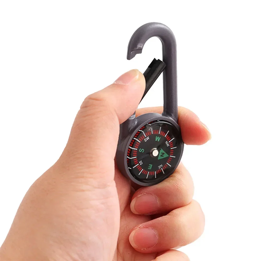 Kompas Luar Ruangan Carabiner  - Compass Keychain Mini ulasan dan harga