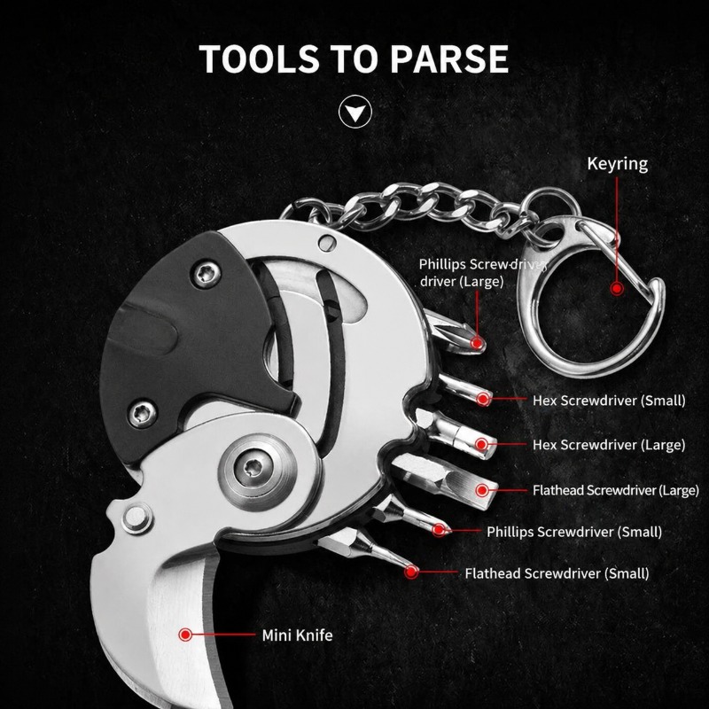 Pisau Lipat Outdoor Coin Pocke - Edc Carry Coins ulasan dan harga