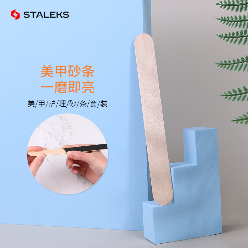 Staleks Stik Papan Kayu Setrip - Nail File Titanium ulasan dan harga