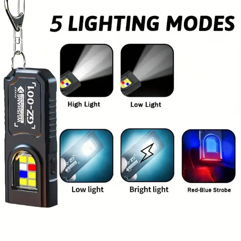 Senter Gantungan Kunci LED Tip - Keychain Flashlight ulasan dan harga